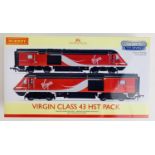 Hornby OO R3390TTS Virgin HST Train Pack - With TTS Sound Digital - Boxed - New Ex shop Stock. P&P