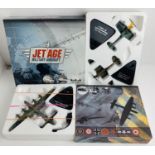 4x Atlas Editions Aircraft Gift Sets - All Boxed - Including - Vulcan, Spitfire, Lancaster etc. P&