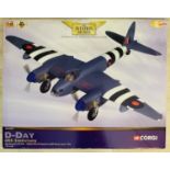 Corgi Aviation 1:32 Scale AA34602 Mosquito RAF Benson D Day Model Boxed. P&P Group 3 (£25+VAT for