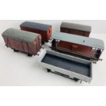 5x Kit Built O Gauge 7mm Wagons. P&P Group 2 (£18+VAT for the first lot and £3+VAT for subsequent