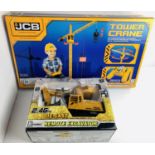 JCB Radio Control Crane & Radio Control Excavator - Both Boxed. P&P Group 2 (£18+VAT for the first
