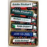 6x Oxford Diecast 1:76 'Eddie Stobart' Vehicles - Unboxed. P&P Group 2 (£18+VAT for the first lot