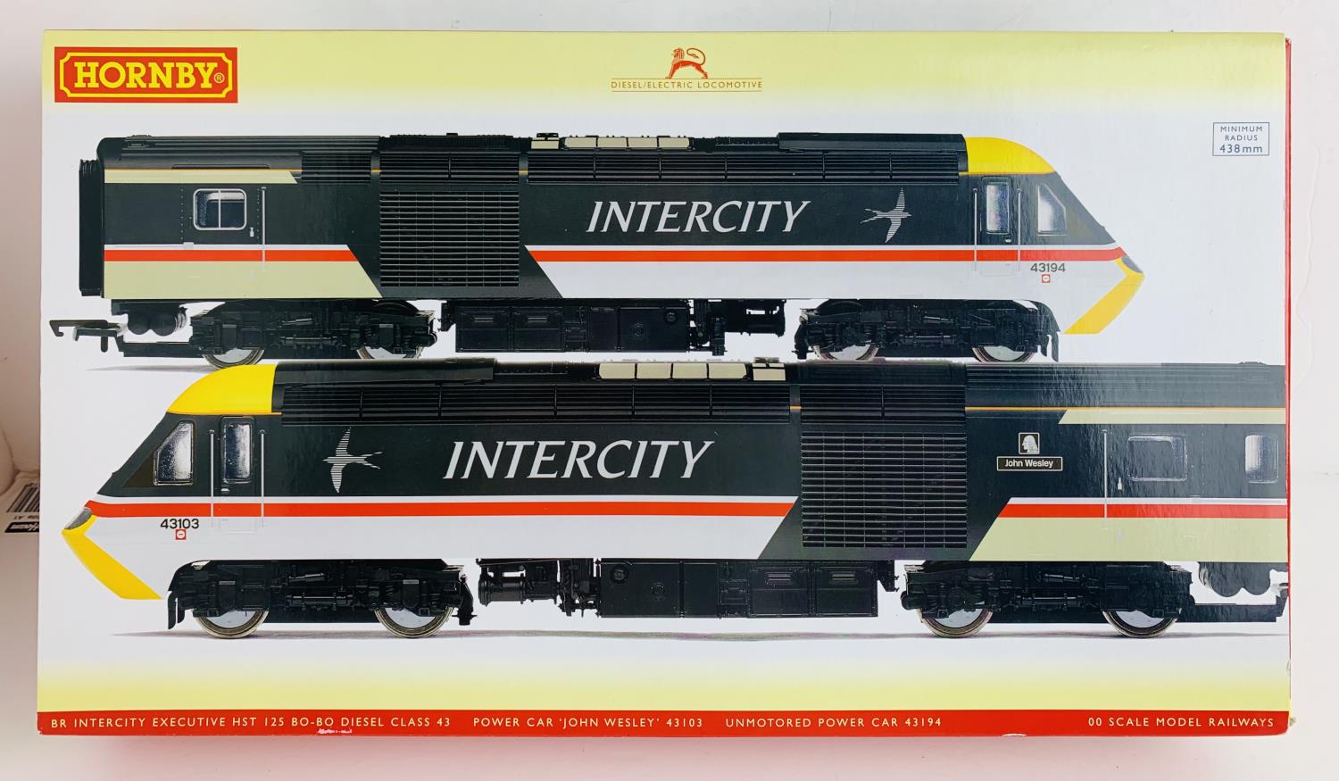 Hornby OO R2702X HST Intercity Swallow Train Pack - Digital Fitted - Un Run in Box. P&P Group 2 (£