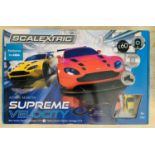 Scalextric C1375 Aston Martin Supreme Velocity BRAND NEW BOXED & STILL SEALED !. P&P Group 3 (£25+