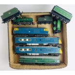 5x Triang / Hornby Locos - Including Blue Pullman - 1x Motorised LNER Tender & 2x Further Non