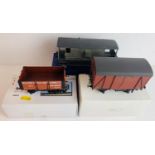 3x Kit Built Assorted Freight Wagons. P&P Group 2 (£18+VAT for the first lot and £3+VAT for