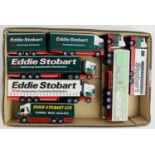 6x Oxford Diecast 1:76 'Eddie Stobart' Vehicles - Unboxed. P&P Group 2 (£18+VAT for the first lot