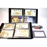First day cover Royalty stamp album including Prince William wedding. P&P Group 2 (£18+VAT for the