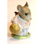 Beswick Beatrix Potter Mrs. Tittlemouse BP2b. P&P Group 1 (£14+VAT for the first lot and £1+VAT