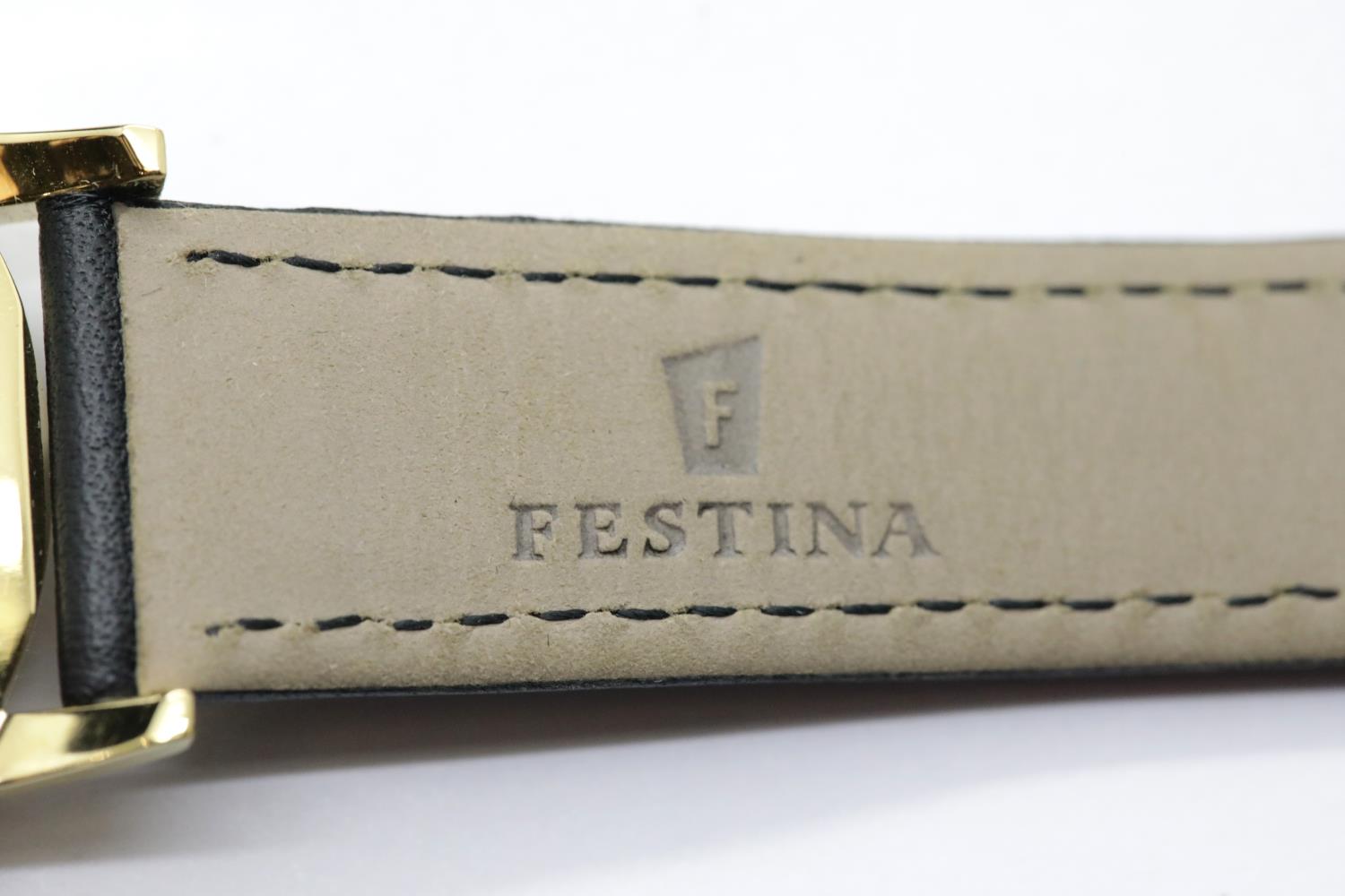 Gents Festina sub-dial Extras wristwatch, Dial D: 30 mm. P&P Group 1 (£14+VAT for the first lot - Image 3 of 4