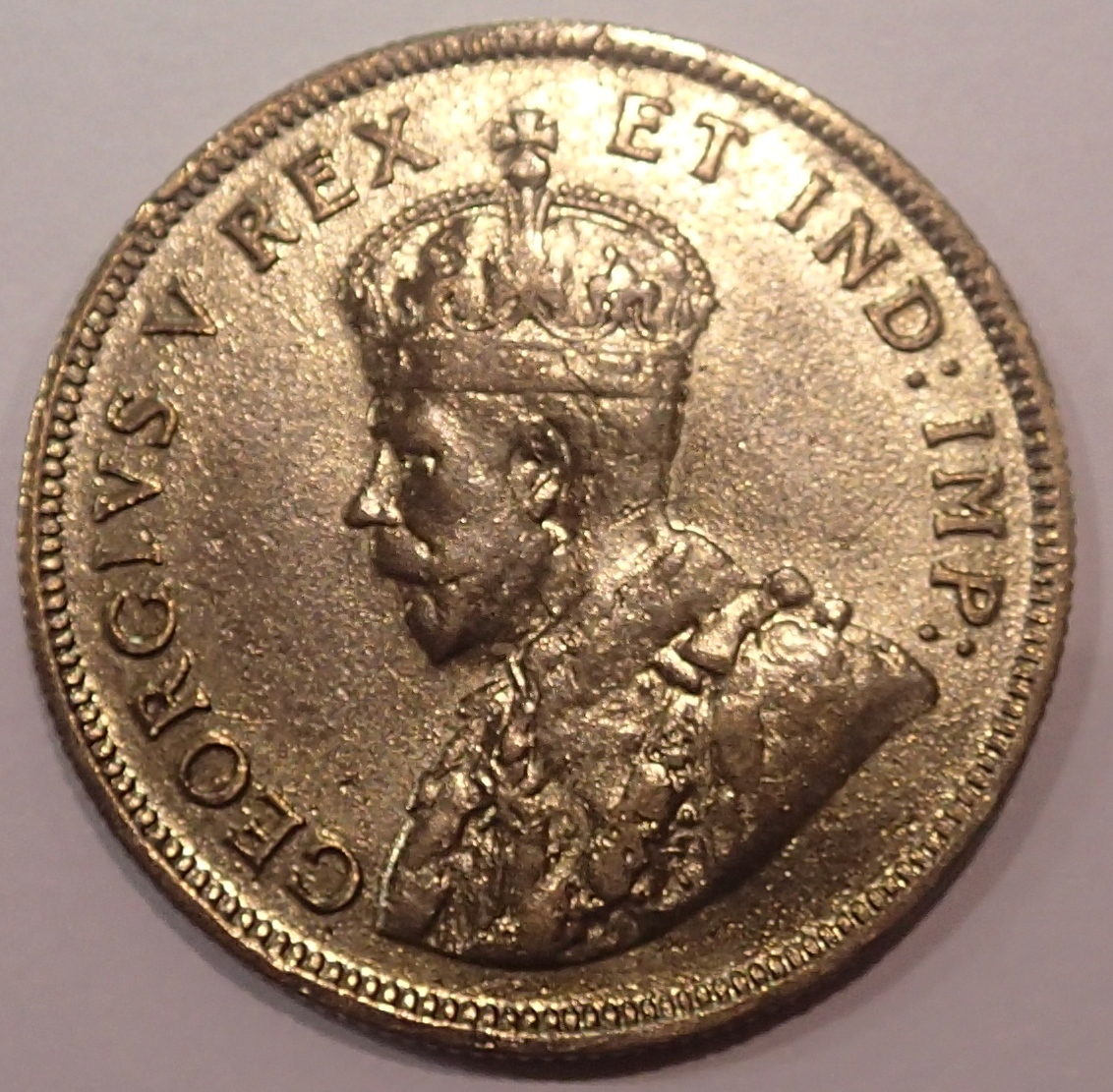 1924 - Silver East Africa Shilling of King George V. P&P Group 1 (£14+VAT for the first lot and £1+
