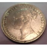 Silver Sixpence of Queen Victoria - 1880 - Young Head. P&P Group 1 (£14+VAT for the first lot and £