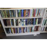 Bookcase of mixed books. Not available for in-house P&P