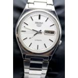 Gents Seiko 5 automatic wristwatch, boxed. Dial D: 30 mm. P&P Group 1 (£14+VAT for the first lot and