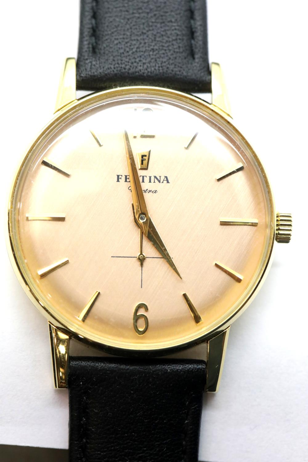 Gents Festina sub-dial Extras wristwatch, Dial D: 30 mm. P&P Group 1 (£14+VAT for the first lot