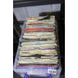 Approximately 150 60s/70s/80s singles including Beatles, Bowie, T Rex, Queen etc. Not available