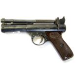 Webley Premier 177 air pistol no 562. Not available for in-house P&P.