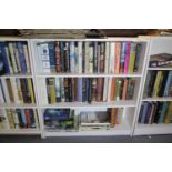 Bookcase of mixed books. Not available for in-house P&P