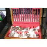 Canteen of Arthur Price Arden Plate Kings Pattern cutlery. Not available for in-house P&P