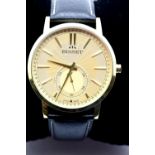 Gents Bisset sub-dial wristwatch, boxed. Dial D: 40 mm. P&P Group 1 (£14+VAT for the first lot