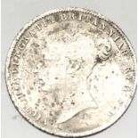 Silver Sixpence of Queen Victoria - 1864 - Young Head. P&P Group 1 (£14+VAT for the first lot and £