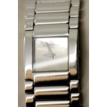 Ladies Baume and Mercier stainless steel Catwalk wristwatch with swiss made quartz movement,