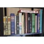 Shelf of Folio Society books. Not available for in-house P&P