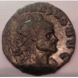 Roman Bronze AE3 Gothicus Claudius Radiate - died of the plague in 270AD. P&P Group 1 (£14+VAT for