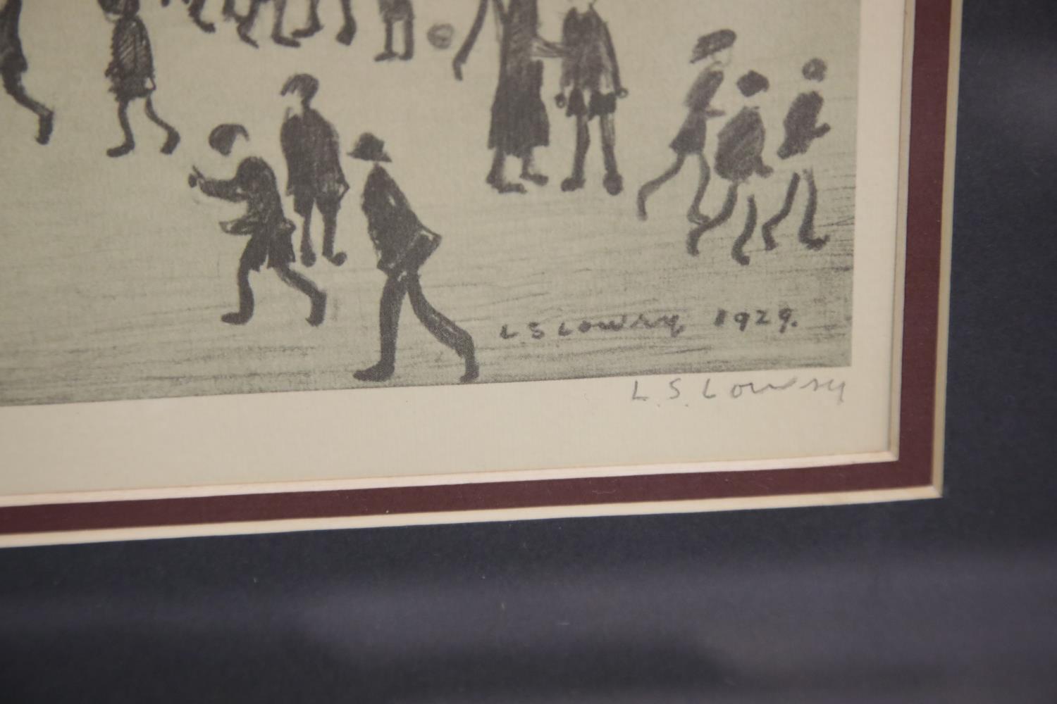 Laurence Stephen Lowry (1887-1976) signed in pencil limited edition pencil drawing, St Mary's - Image 3 of 3