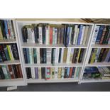 Bookcase of mixed books. Not available for in-house P&P