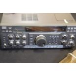 Yaesu HF transceiver FT-990 serial no 4M390108 with carry case, Not available for in-house P&P.