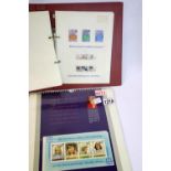 Her Royal Highness Princess of Wales calendar with stamps and a selection of British stamps in