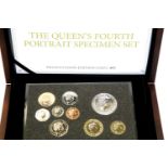 Westminster Mint Queen's Fourth Portrait specimen set. P&P Group 1 (£14+VAT for the first lot and £