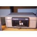 Sentry 100 grey fireproof safe with keys. Not available for in-house P&P