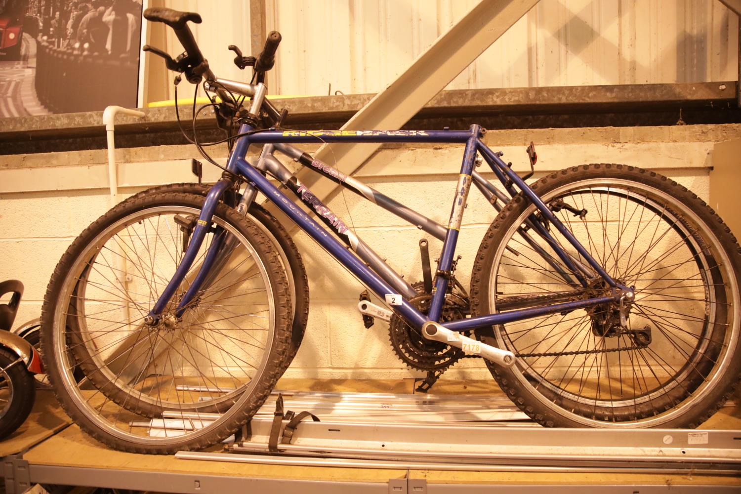 Two mountain bikes in need of remedial repairs. Not available for in-house P&P.