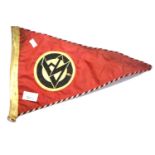 German Third Reich type SA pennant, stamped Berlin and dated 1934. P&P Group 1 (£14+VAT for the