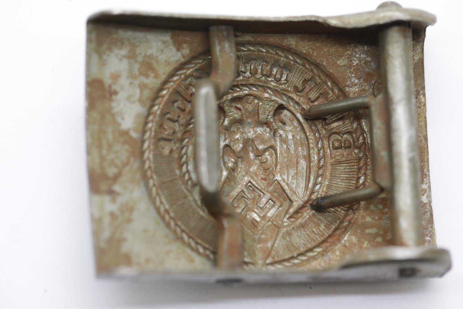 German Third Reich type Hitler Youth belt buckle. P&P Group 1 (£14+VAT for the first lot and £1+ - Image 2 of 2