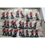 Twenty seven painted cast lead soldiers. P&P Group 3 (£25+VAT for the first lot and £5+VAT for