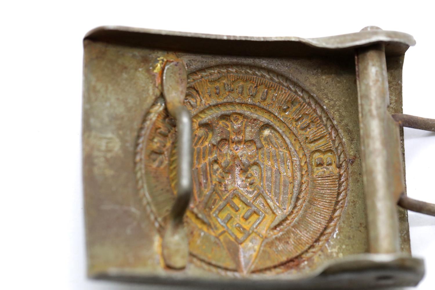 German WWII type Hitler Youth belt buckle. P&P Group 1 (£14+VAT for the first lot and £1+VAT for - Image 2 of 2