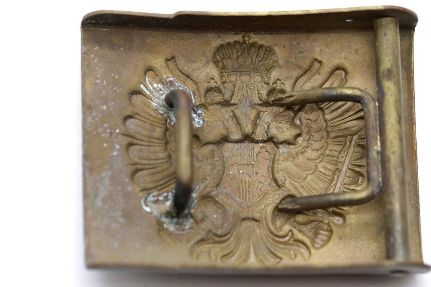 Austro-Hungarian WWI type Belt Buckle. P&P Group 2 (£18+VAT for the first lot and £3+VAT for - Image 2 of 2
