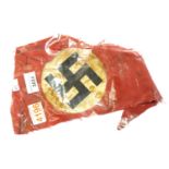 German WWII type Relic Fragment of Nazi Bunting. P&P Group 2 (£18+VAT for the first lot and £3+VAT