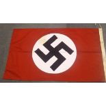 German Third Reich type flag marked München Sturmabteilung (SA) size 85 x 150 dated 1934. P&P
