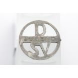 German WWII type Hitler Youth Ski Badge. P&P Group 2 (£18+VAT for the first lot and £3+VAT for