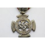 German Third Reich type Civil Defense decoration with ribbon, 1st class, 1938. P&P Group 1 (£14+