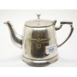 German WWII Kriegsmarine Officers Mess Coffee Pot. P&P Group 2 (£18+VAT for the first lot and £3+VAT