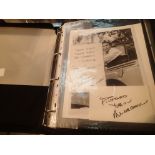 Folder of Richard Dean Anderson related photographs and signatures, no provenance. P&P Group 2 (£