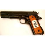 Denix re-enactment Colt 45, based on US Army issue M-1911 A1-67. P&P Group 2 (£18+VAT for the