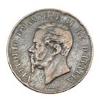 1867 - Italian 5 Centesimi. P&P Group 1 (£14+VAT for the first lot and £1+VAT for subsequent lots)