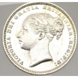 1880 Silver Shilling of Queen Victoria - High Grade Specimen. P&P Group 1 (£14+VAT for the first lot