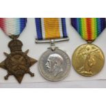 British WWI trio to RTS-3370 Pte T Preece ASC. P&P Group 1 (£14+VAT for the first lot and £1+VAT for
